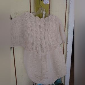 Anthropologie Stellapop wool handknit sweater L